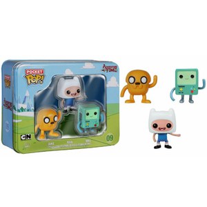 Adventure Time Pocket Mini Pop! Vinyl Figure 3 Pack Tin