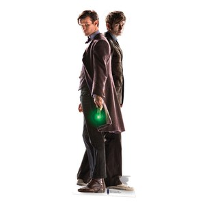 Doctor Who The 10th and 11th Doctor 50th Anniversary Special Cut Out