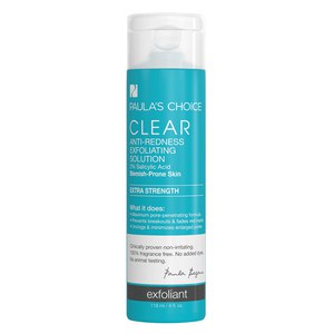 Solución exfoliante antirrojeces de acción extra Clear con 2 % ácido salicílico de Paula's Choice (118 ml)