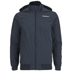 Crosshatch Mens Reflector Zip Through Jacket - Total Eclipse