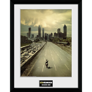 The Walking Dead Season 1 - 16 x 12 Inches Framed Photographic
