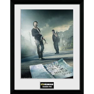 The Walking Dead Season 5 - 16 x 12 Inches Framed Photographic