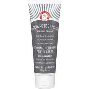 First Aid Beauty Cleansing Body Polish with Active Charcoal (170g)
