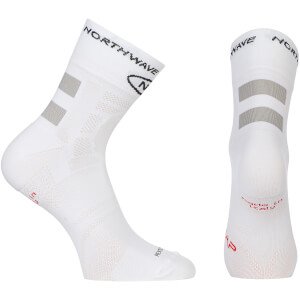 Northwave Evolution Air 12cm Cuff Socks - White