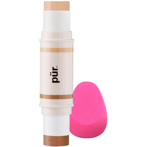 PUR Cameo Stick Dual Ended Contour Stick con spugna sfuma contorni 8,6g - Medium