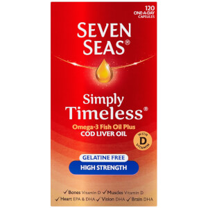 Seven Seas Cod Liver Oil High Strength Capsules - 120 Capsules