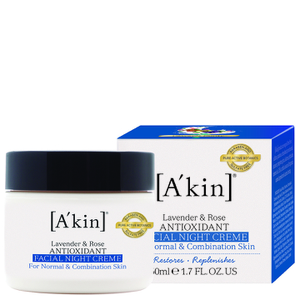 Akin Lavender & Rose Antioxidant Facial Night Creme