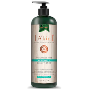 A'Kin Mild & Gentle Fragrance Free Conditioner 500ml