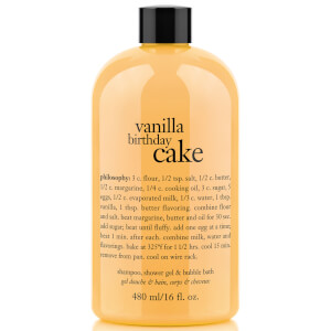 philosophy Vanilla Birthday Cake Shampoo, Bath & Shower Gel 480ml