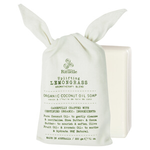Urban Rituelle Organic Coconut Oil Soap - Lemongrass blend