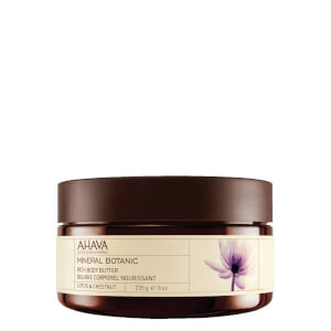 AHAVA Mineral Botanic Rich Body Butter - Lotus and Chestnut
