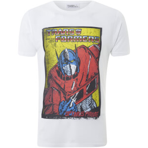Camiseta Transformers "Optimus Prime" - Hombre - Blanco