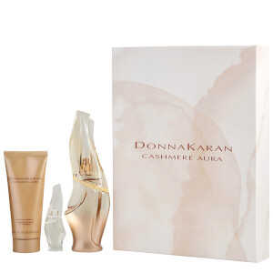DKNY Cashmere Aura Eau de Parfum 100ml, Body Lotion and 10ml Rollerball Set