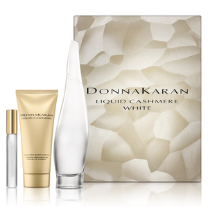 DKNY Cashmere White Eau de Parfum 100ml, Body Lotion and 10ml Rollerball Set