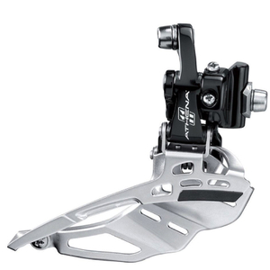 Campagnolo Athena Triple 11 Speed Braze-On Front Derailleur - Black