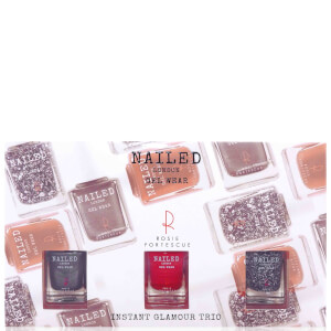 Nailed London With Rosie Fortescue Instant Glamour Trio 3 x 10ml
