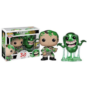 Funko Dr. Peter Venkman And Slimer Vinyle Figure 2 Pack (SDCC 2014) Pop! Vinyl