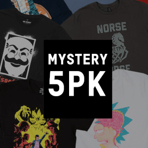 Mystery Geek T-Shirt - 5-Pack
