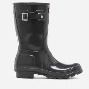 Hunter Women's Original Short Gloss Wellies - Dark Slate