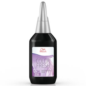 Wella Color Fresh Medium Brunette Red Blonde 7/74 75ml