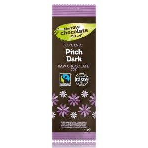 The Raw Chocolate Company Organic Pitch Dark Bar