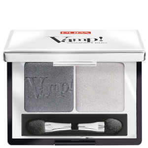 Dúo de sombras compactas Vamp! de PUPA - Silver Stone