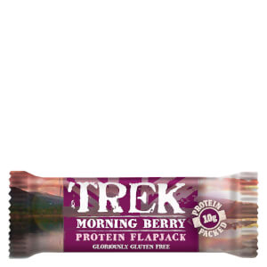 Trek Morning Berry Protein Flapjacks - Box of 16