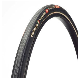 Challenge Paris Roubaix 200 TPI クリンチャー ロード タイヤ - ブラック/タン - 700c x 27mm