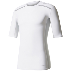 adidas Men's TechFit Climachill T-Shirt - White