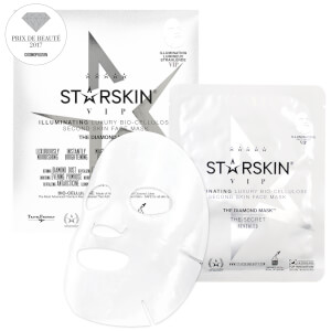 STARSKIN The Diamond Mask™ VIP Illuminating Coconut Bio-Cellulose Second Skin Face Mask