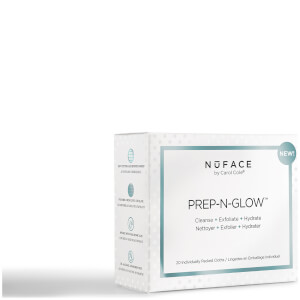 NuFACE Prep-N-Glow Cleansing Cloths (20s) (Worth £19) (Free Gift) NuFACE Prep-N-Glow Cleansing Cloths (20s) (Worth £19) (Free Gift)