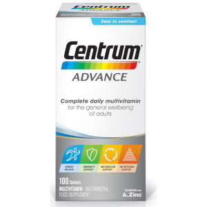 centrum advance multivitamin tablets 100 tablets