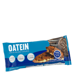 Oatein Cookies and Cream Flapjack Bar