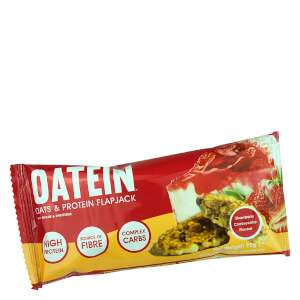 Oatein Strawberry Cheesecake Flapjack Bar