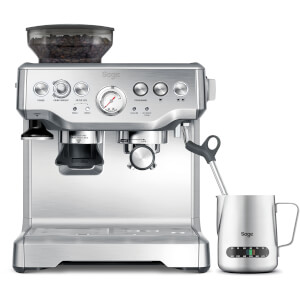 Sage BES875UK the Barista Express Coffee Machine - Stainless Steel