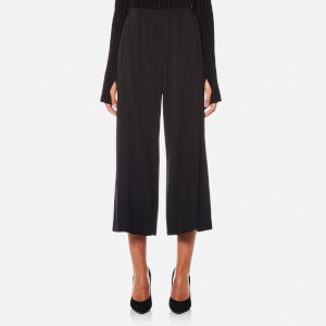 Helmut Lang Women's Crepe Culotte Satin - Black