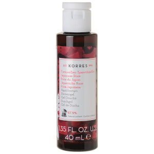 KORRES gel doccia alla rosa del Giappone 40 ml