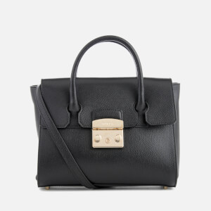Furla Women's Metropolis Small Satchel Bag - Black