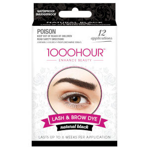 1000 Hour Eyelash & Brow Dye Kit - Natural Black