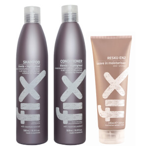 FIX Blonde/Highlighted + Resku-Enz Trio (Worth $56.85)