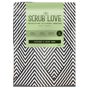 Scrub Love Active Charcoal Body Scrub – Avocado & Aloe Vera