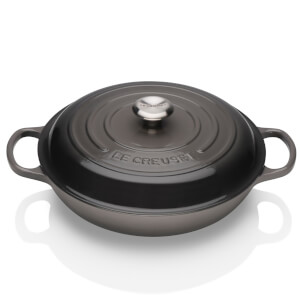 Le Creuset Signature Cast Iron Shallow Casserole Dish - 30cm - Flint