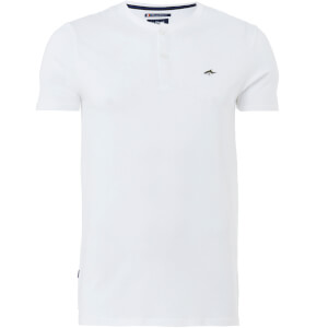 Le Shark Men's Glengall Button T-Shirt - Optic White