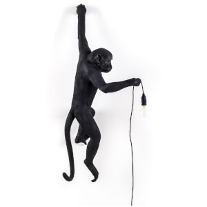 Seletti Hanging Monkey Lamp - Black