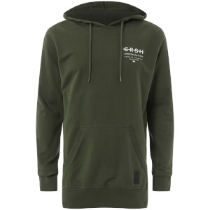Sudadera capucha Crosshatch Zerrick - Hombre - Verde
