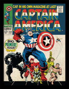 Marvel Captain America Premiere Framed 30 x 40cm Print