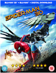 Spider Man Homecoming Blu Ray Dvd 3d And 4k Zavvi
