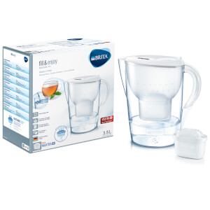 BRITA Maxtra+ Marella XL Cool Water Filter Jug - White