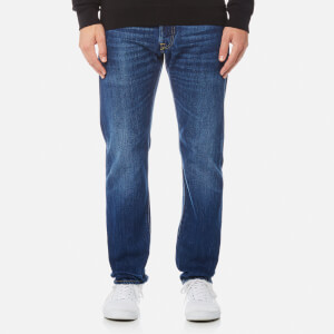 Edwin Men's ED-55 Regular Tapered Rainbow Selvedge Jeans - Kiyoshi Wash