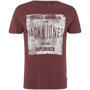 Camiseta Jack & Jones Originals Stood - Hombre - Granate